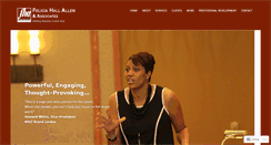 Desktop Screenshot of feliciahallallen.com